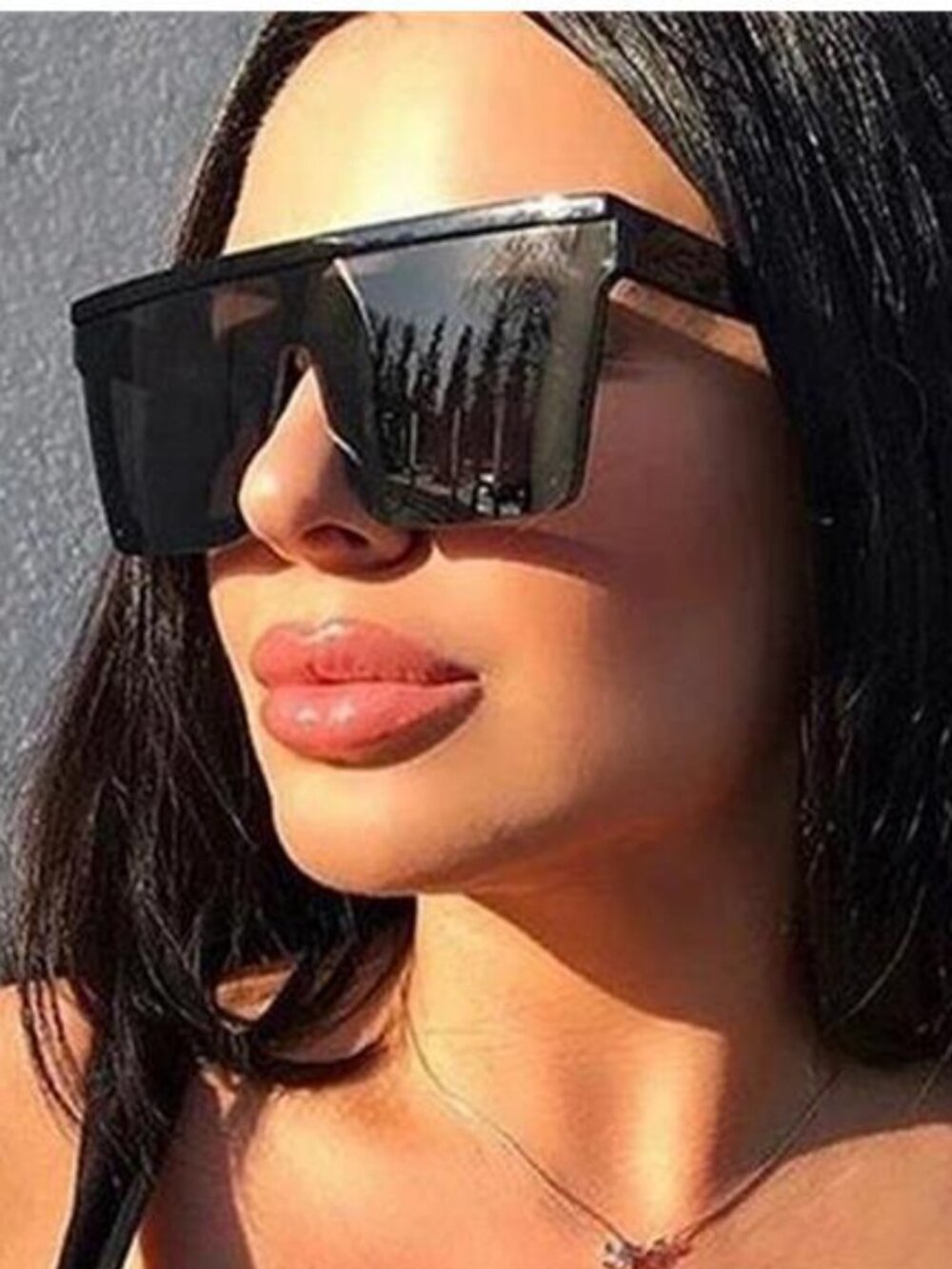 Vintage Oversize Sun Glasses